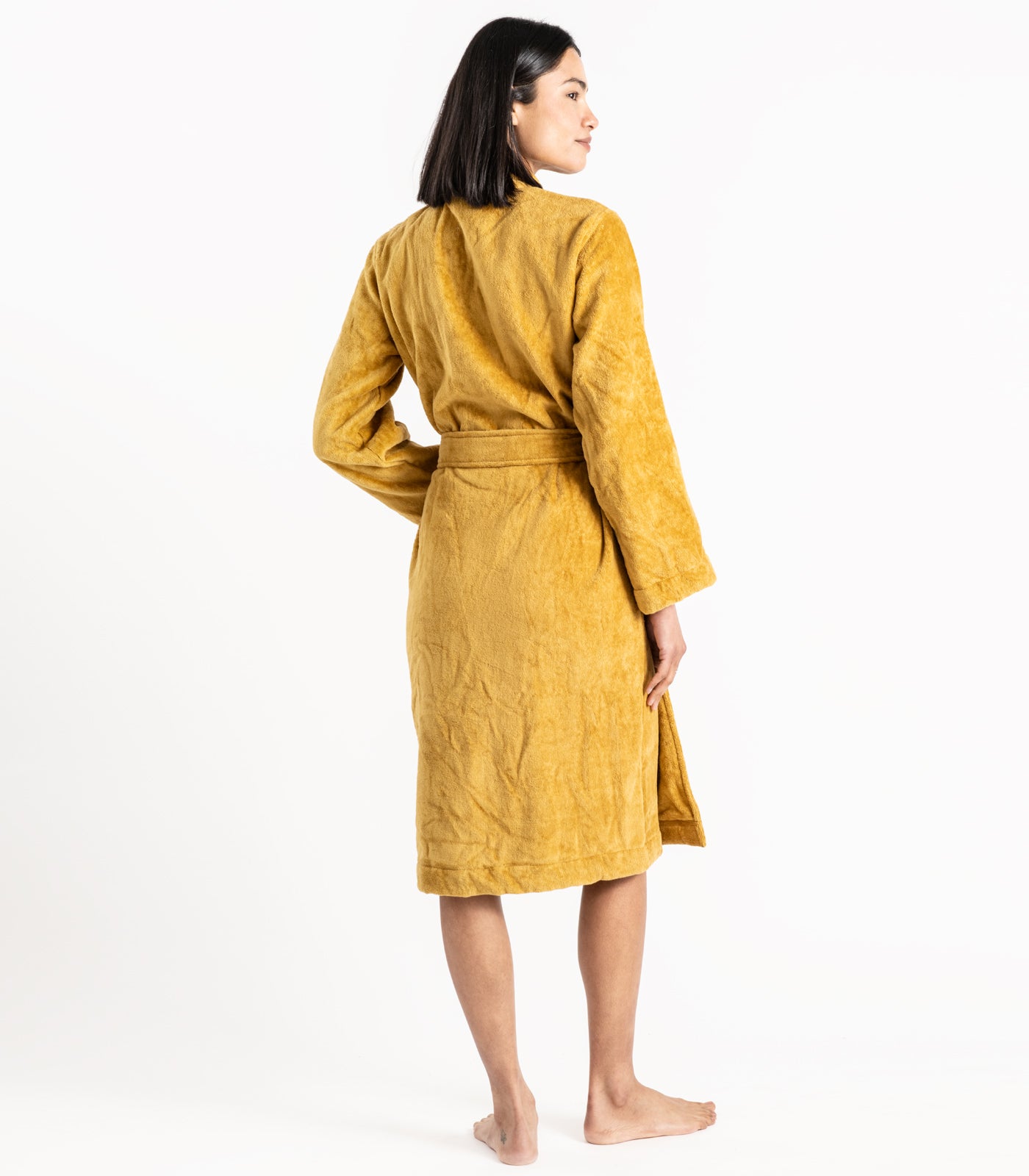 Bhumi Organic Cotton - Spa Robe - Golden Tumeric 