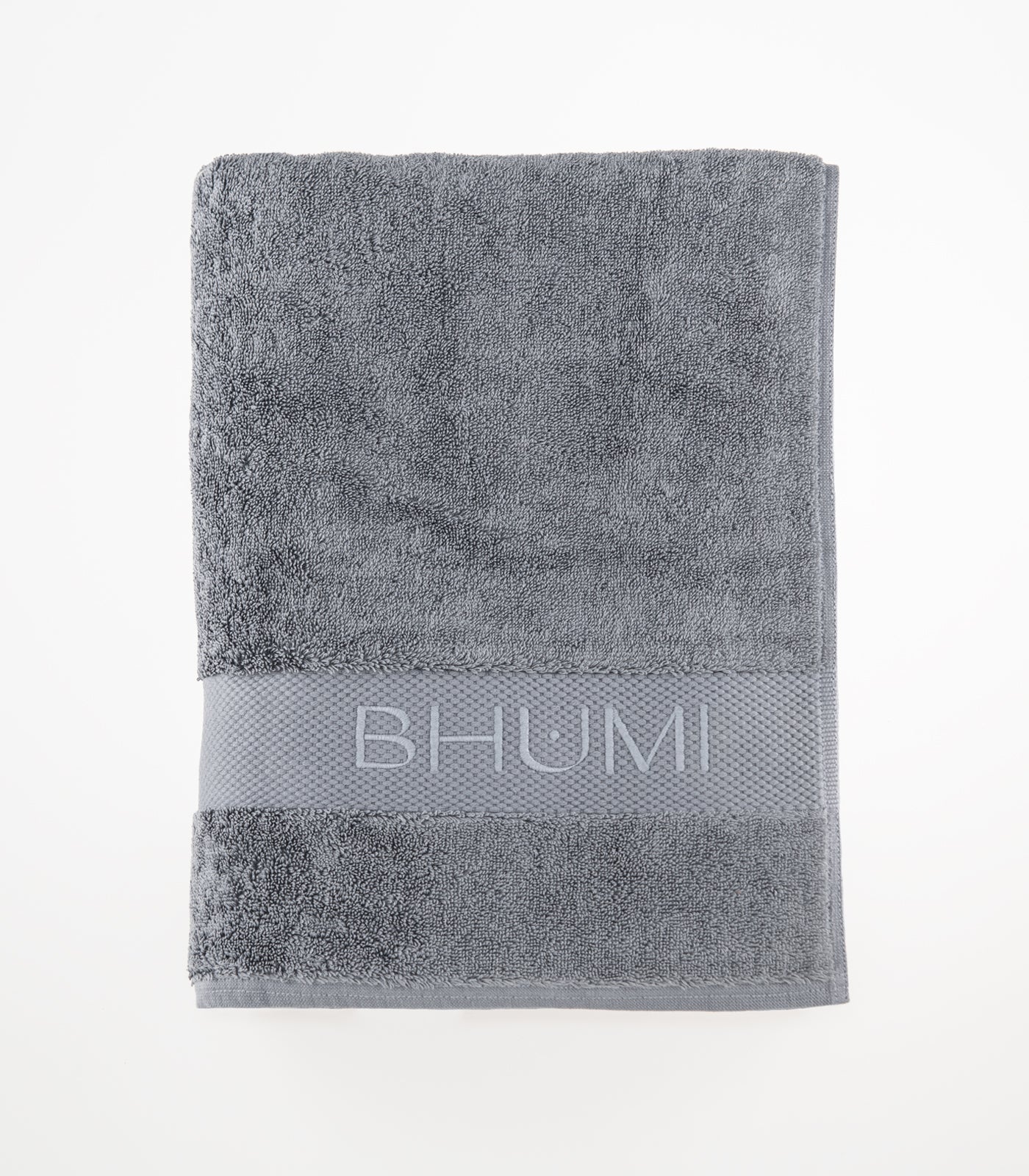 Bhumi Organic Cotton - Bath Towel - Granite Blue