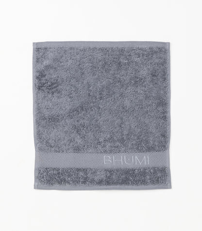 Bhumi Organic Cotton - Wash Cloth - Granite Blue