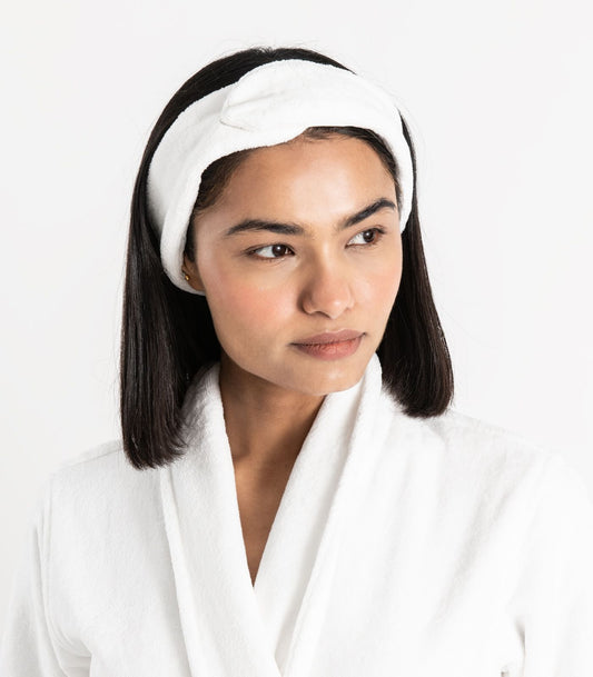 Bhumi Organic Cotton - Head Band - White