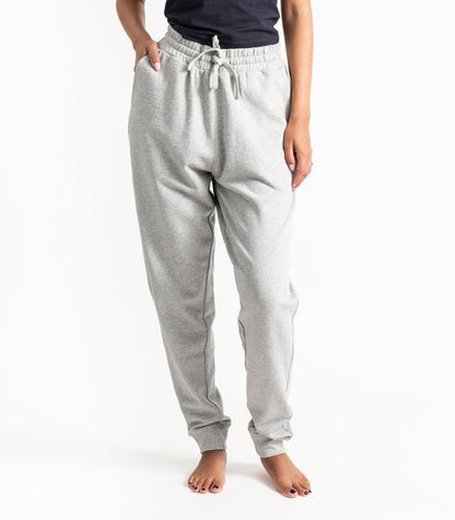 Bhumi Organic Cotton - Track Pant - Light Grey Melange