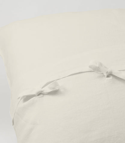 Linen Pillow Cases (pair) - European - Ice