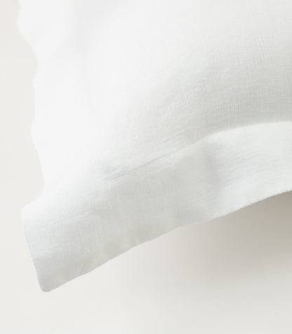 Bhumi Organic Cotton - Linen Pillow Cases (Pair) - White