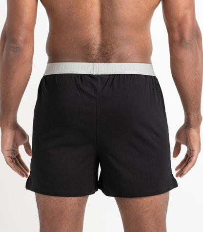 Bhumi Organic Cotton - The Original Boxers (2 Pack) - Black