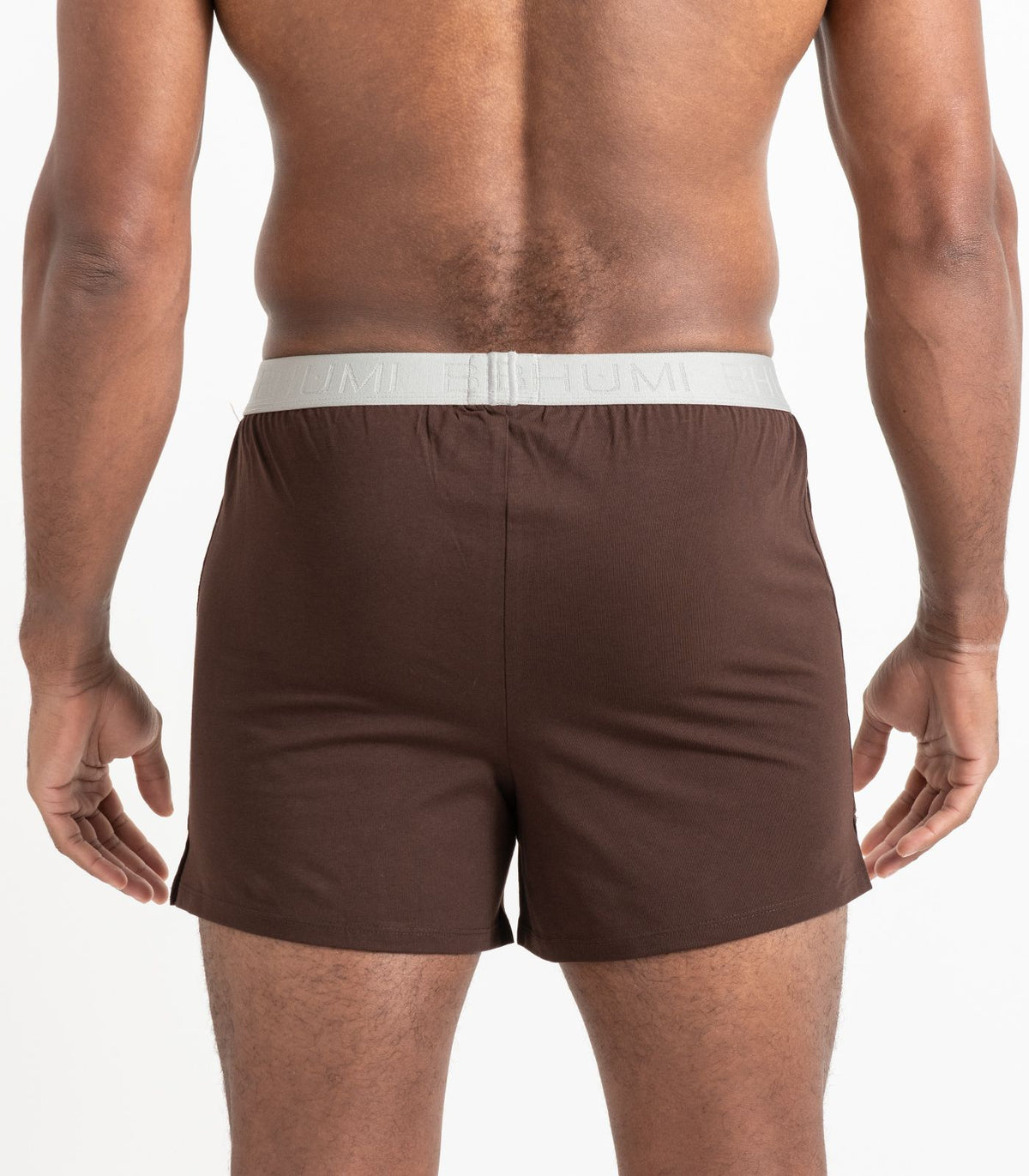 Bhumi Organic Cotton - The Original Boxers (2 Pack) - Coffee Bean