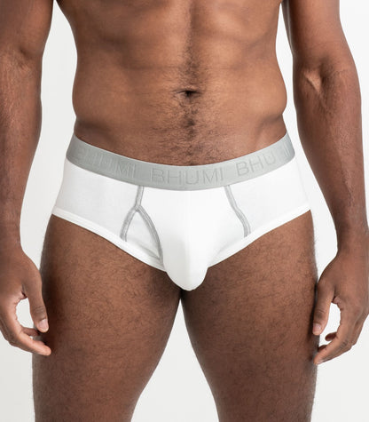Bhumi Organic Cotton - The Original Briefs (2 Pack) - White