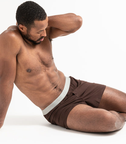 Bhumi Organic Cotton - The Original Boxers (2 Pack) - Coffee Bean