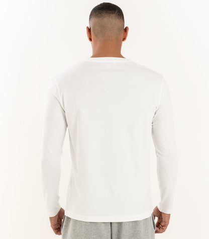 Bhumi Organic Cotton - Men's Basic Long Sleeve Shirt - White