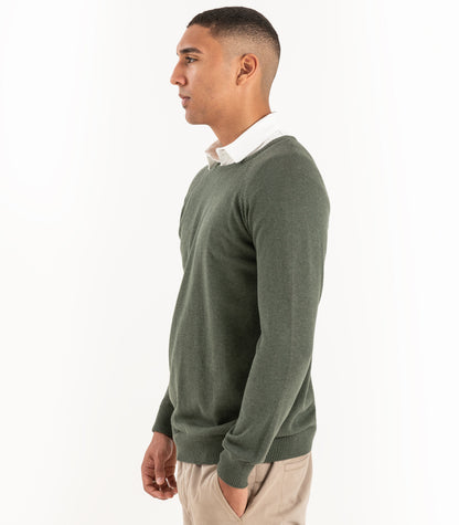 Fine Knit Round Neck Sweater