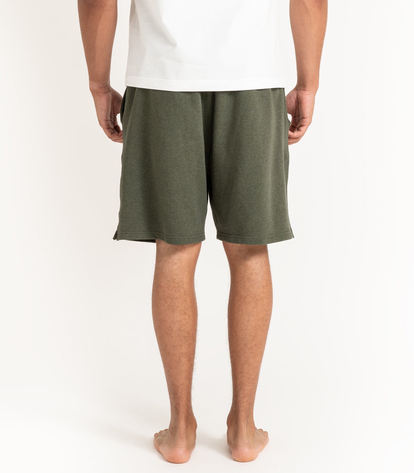 Bhumi Organic Cotton - Men's Shorts - Green Melange