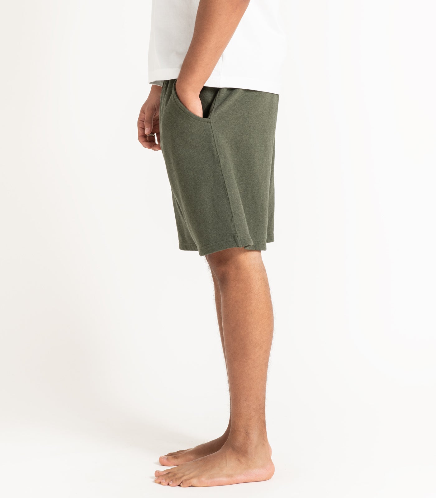 Bhumi Organic Cotton - Men's Shorts - Green Melange