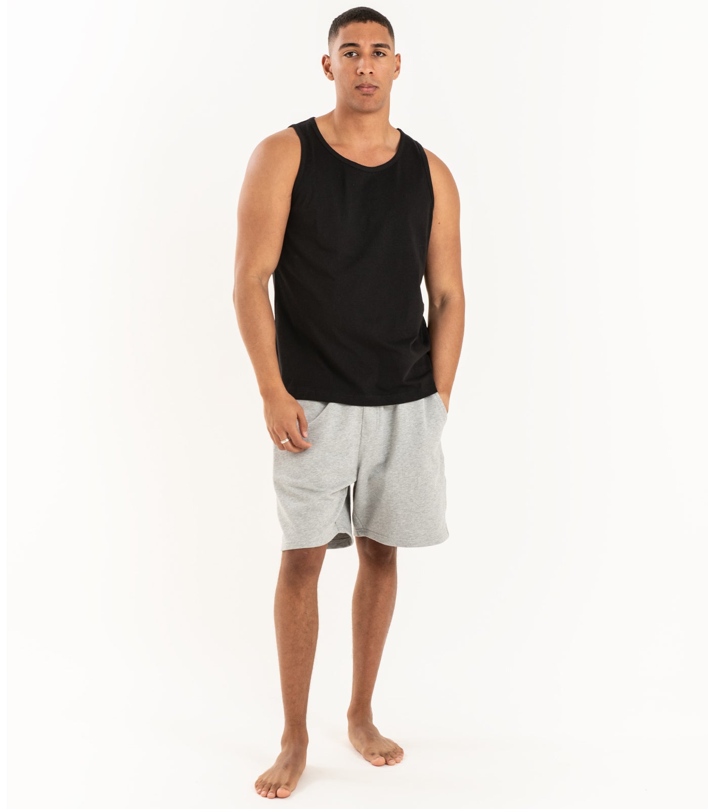 Bhumi Organic Cotton - Men's Tank Top - Black