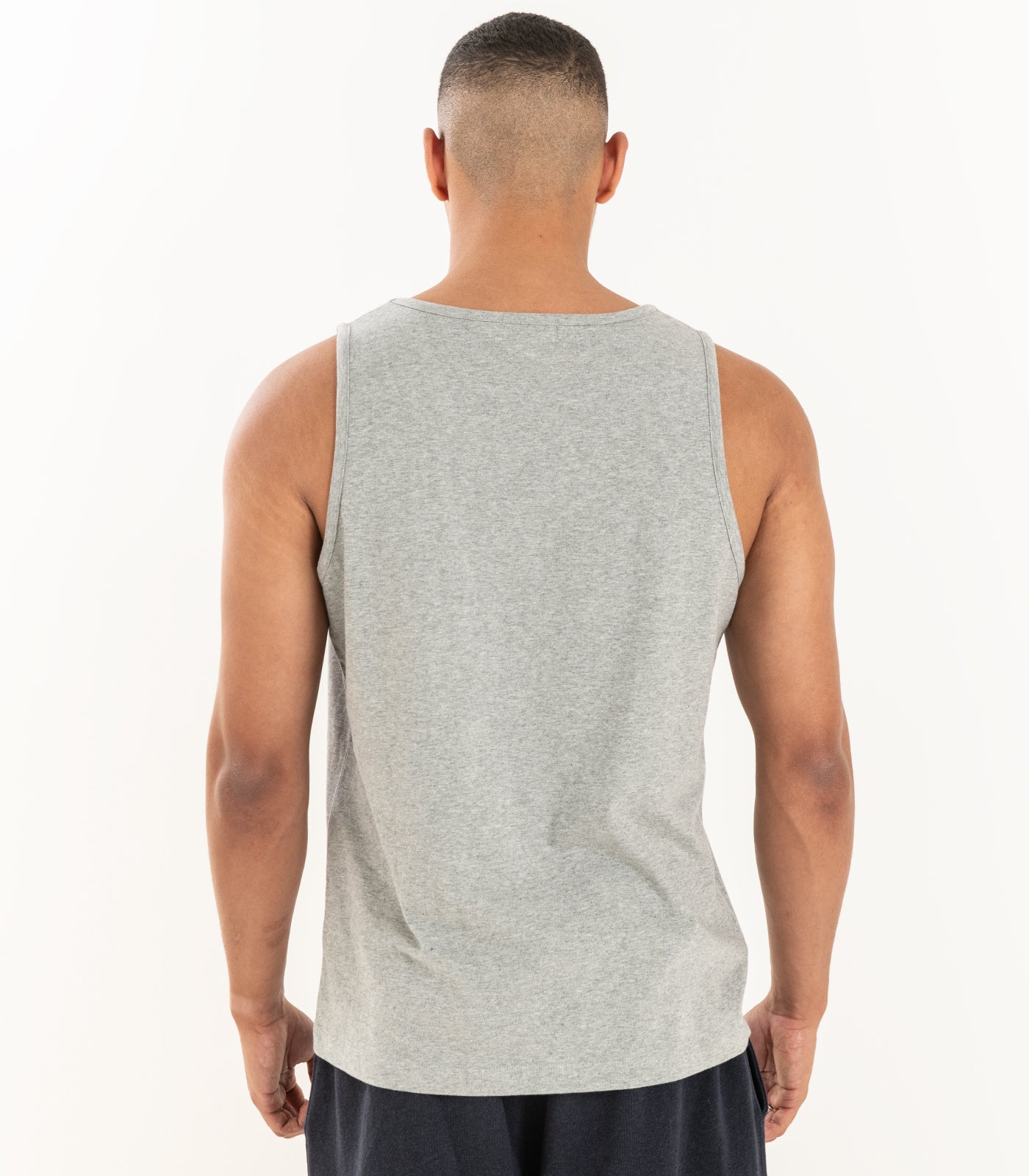 Bhumi Organic Cotton - Men's Tank Top - Grey Melange