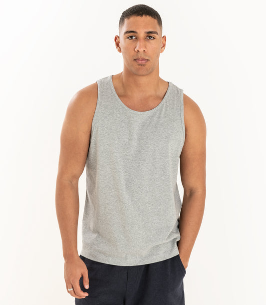 Bhumi Organic Cotton - Men's Tank Top - Grey Melange