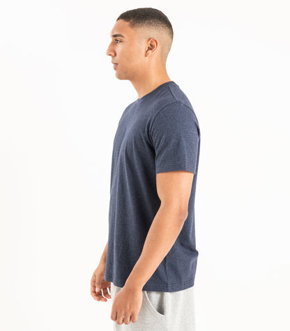Bhumi Organic Cotton - Basic Tee - Navy Melange