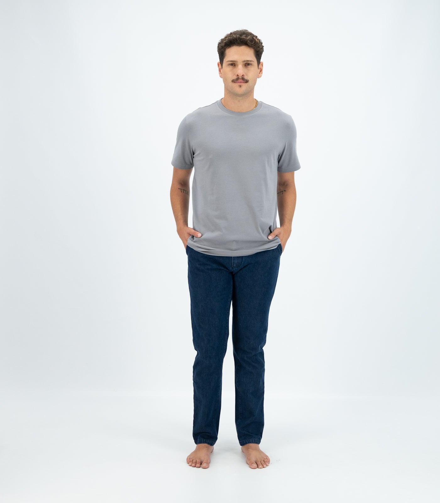 Bhumi Organic Cotton - Basic Tee - Titanium