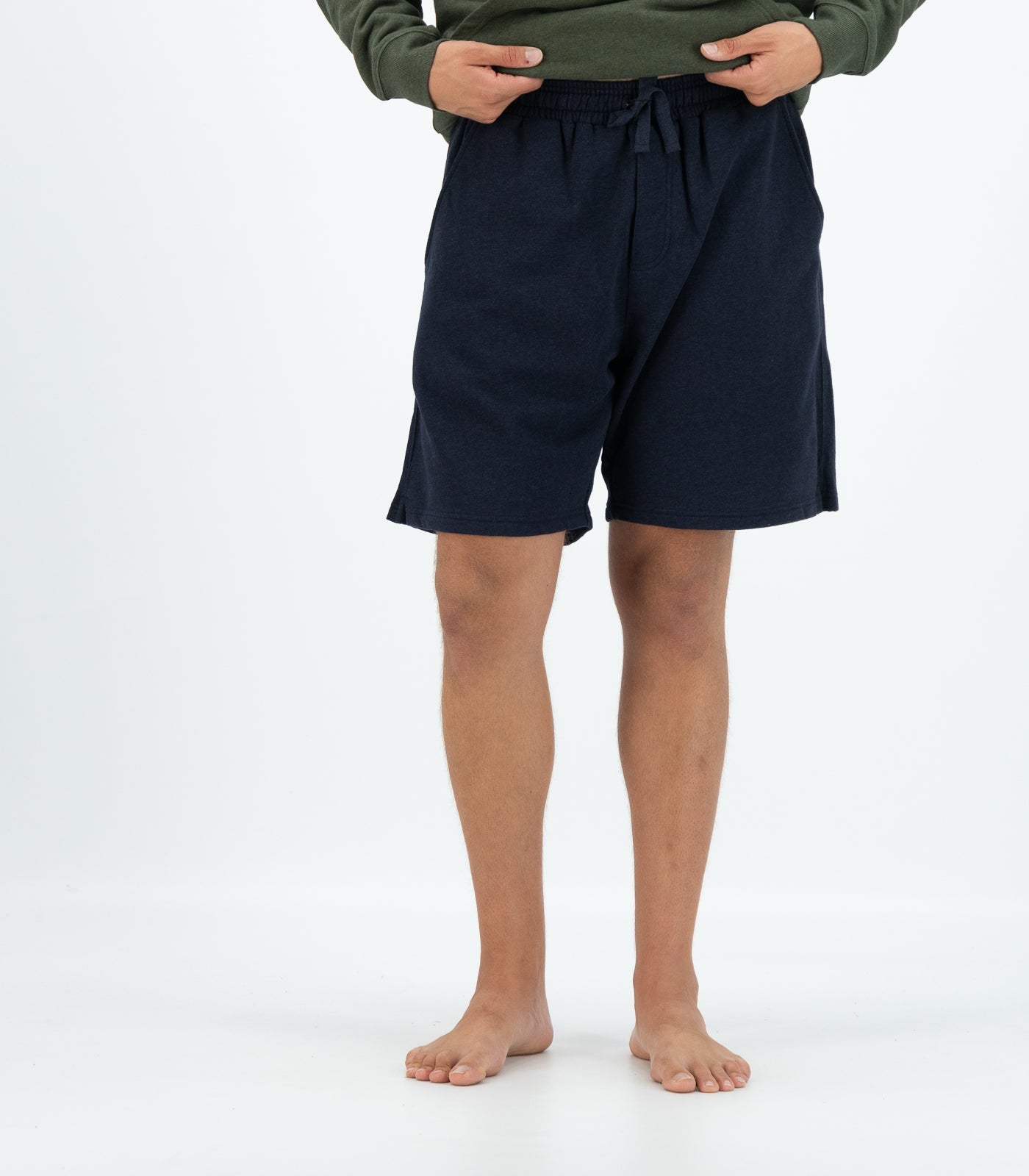 Bhumi Organic Cotton - Men's Shorts - Navy Melange