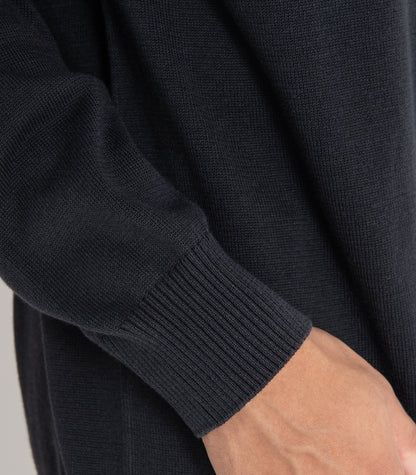 Fine Knit Round Neck Sweater