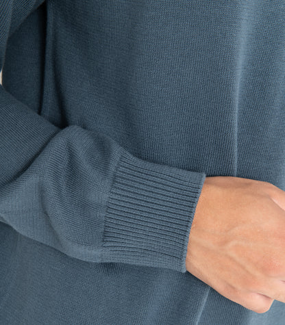 Fine Knit Round Neck Sweater