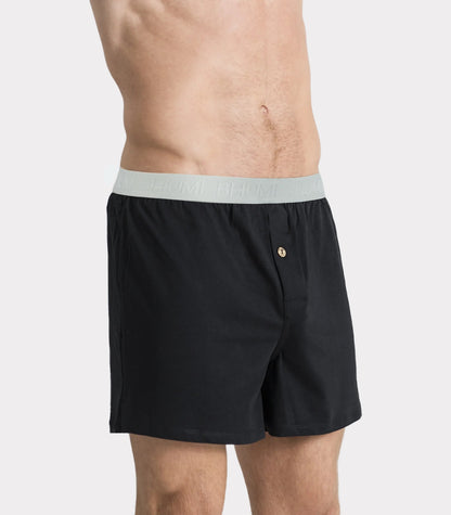 Bhumi Organic Cotton - Boxers (2 Pack) - Black