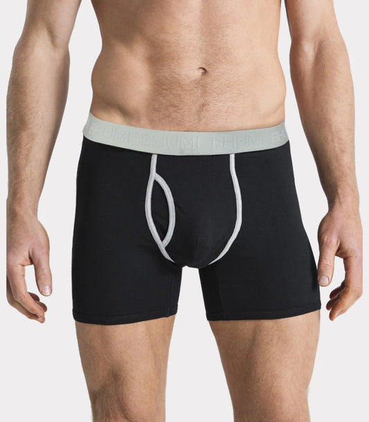 Bhumi Organic Cotton - The Original Trunks (2 Pack) - Black