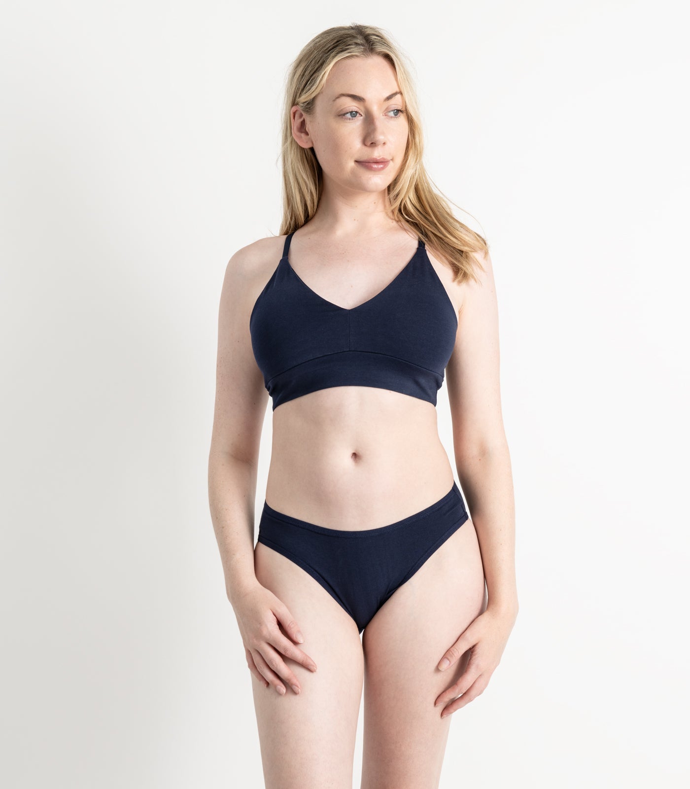 Bhumi Organic Cotton - New Bikini (2 Pack) - Navy