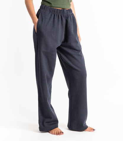 Bhumi Organic Cotton - Sweatshirt and Wide Leg Pant - Fleece Pack - Navy Melange