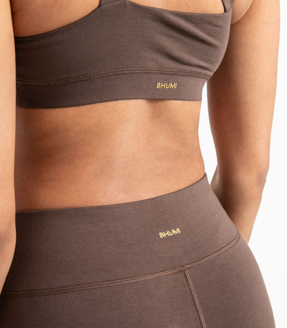 Bhumi Organic Cotton - New Leggings -Chocolate Martini
