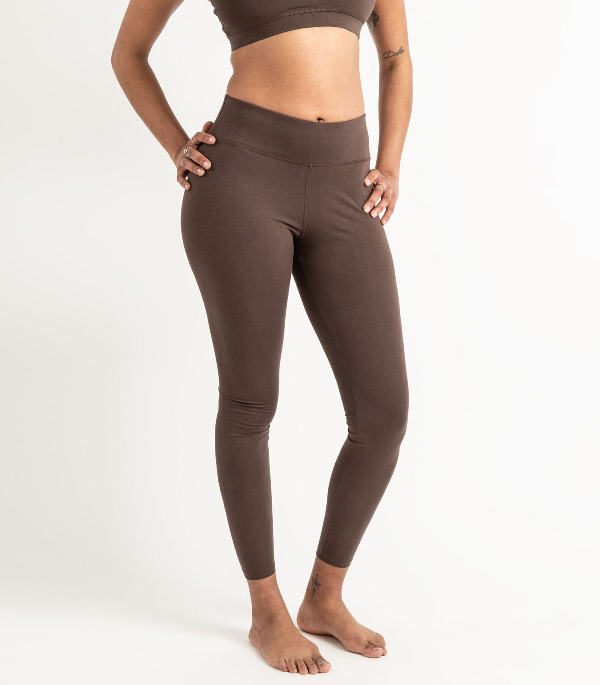 Bhumi Organic Cotton - New Leggings -Chocolate Martini