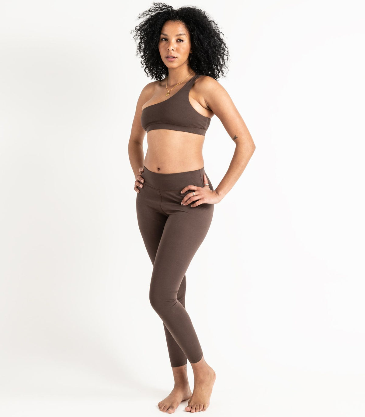 Bhumi Organic Cotton - New Leggings -Chocolate Martini