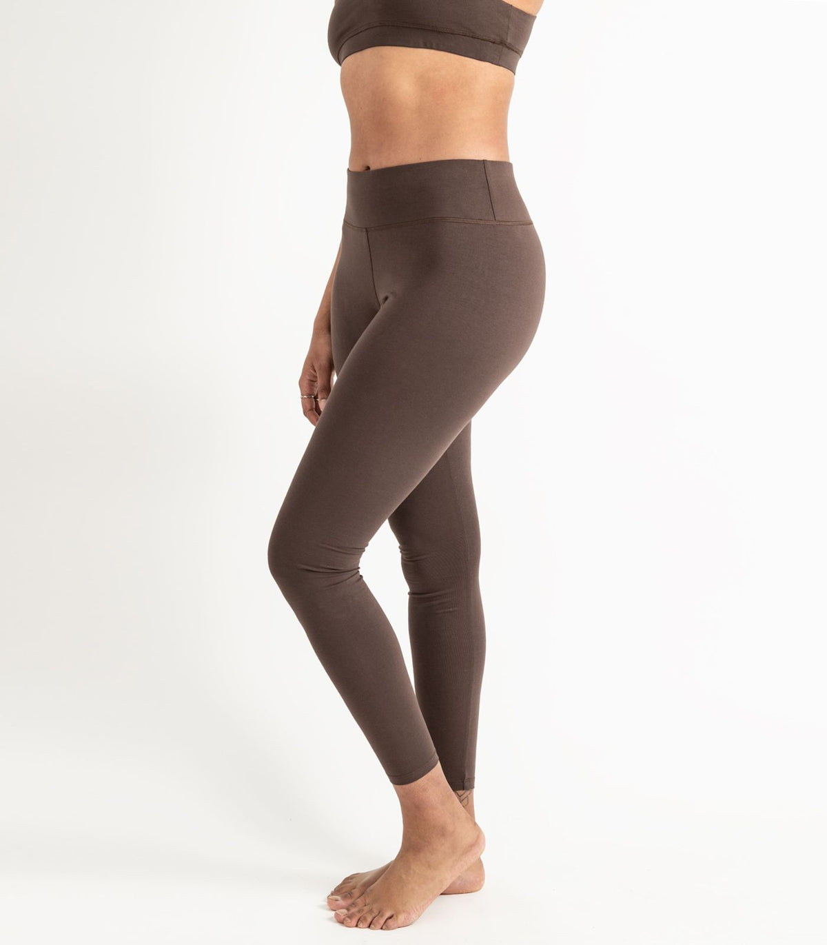 Bhumi Organic Cotton - New Leggings -Chocolate Martini