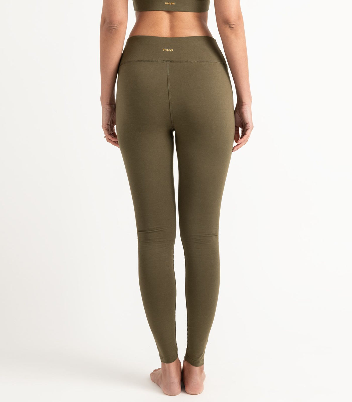 Bhumi Organic Cotton - New Leggings -Dark Olive