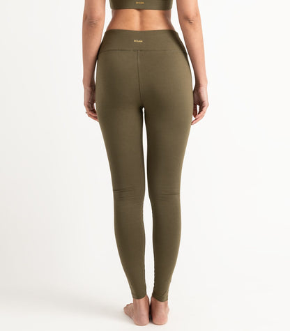Bhumi Organic Cotton - New Leggings -Dark Olive