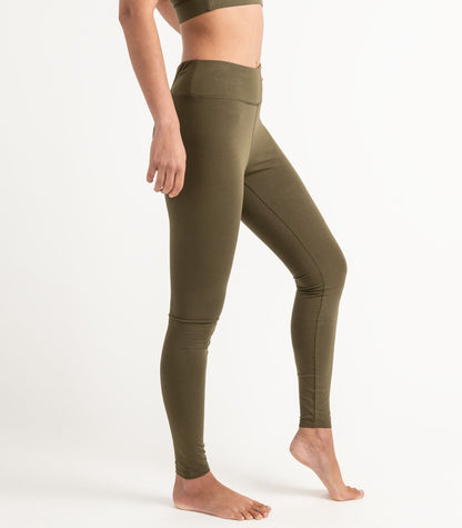 Bhumi Organic Cotton - New Leggings -Dark Olive