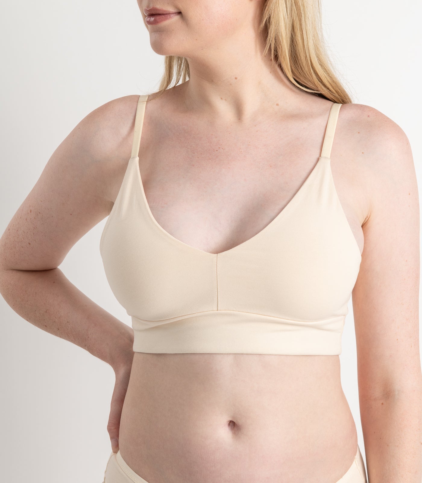 Bhumi Organic Cotton - Classic T-Shirt Bra - Nude