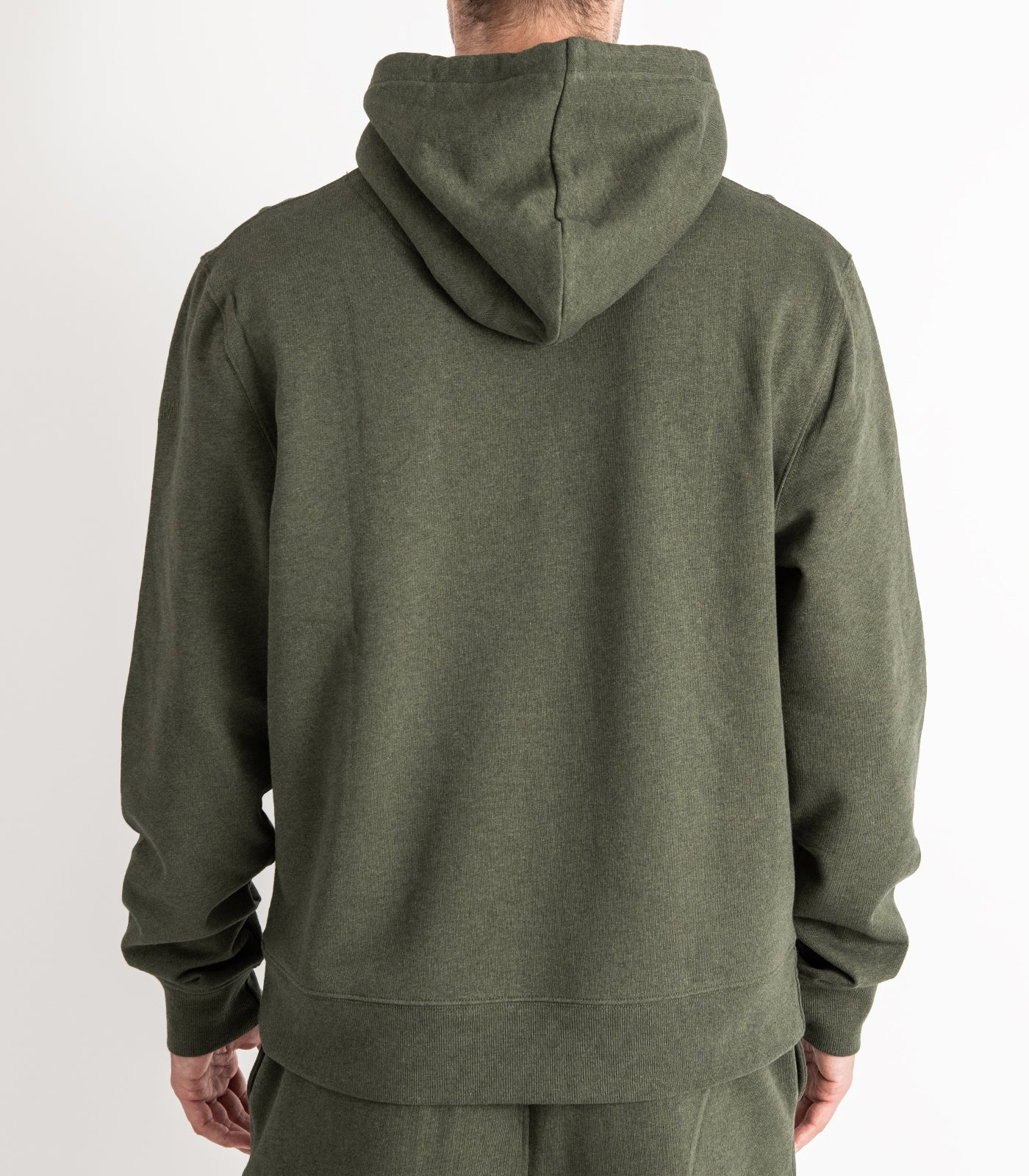 Bhumi Organic Cotton - Men's Hoodie -Green Melange