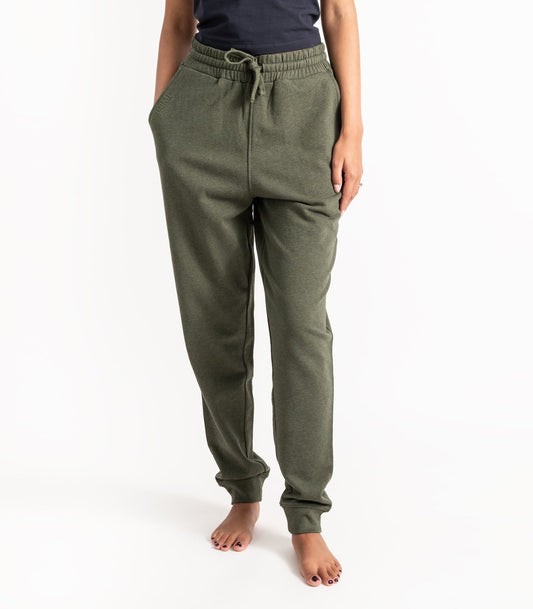 Bhumi Organic Cotton - Joggers - Green Melange