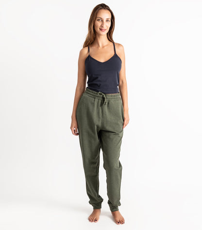 Bhumi Organic Cotton - Joggers - Green Melange