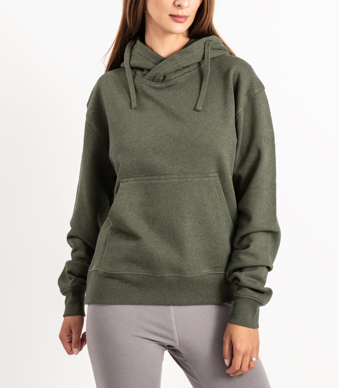 Bhumi Organic Cotton - Hoodie - Green Melange