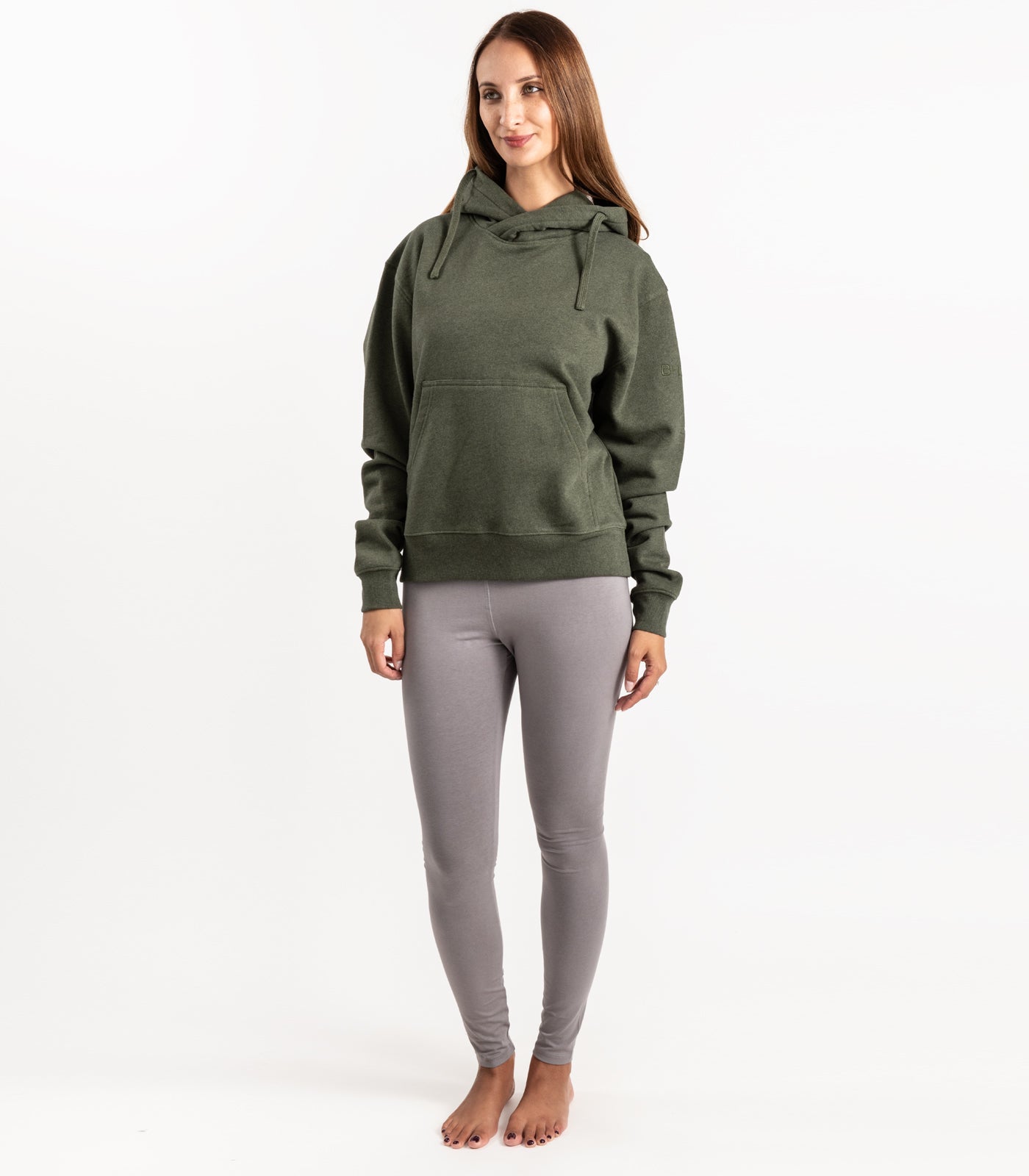 Bhumi Organic Cotton - Hoodie - Green Melange