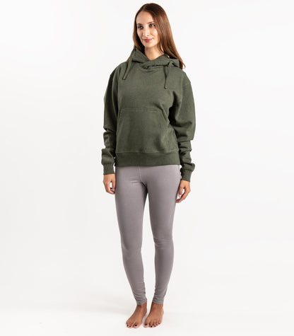 Bhumi Organic Cotton - Hoodie - Green Melange
