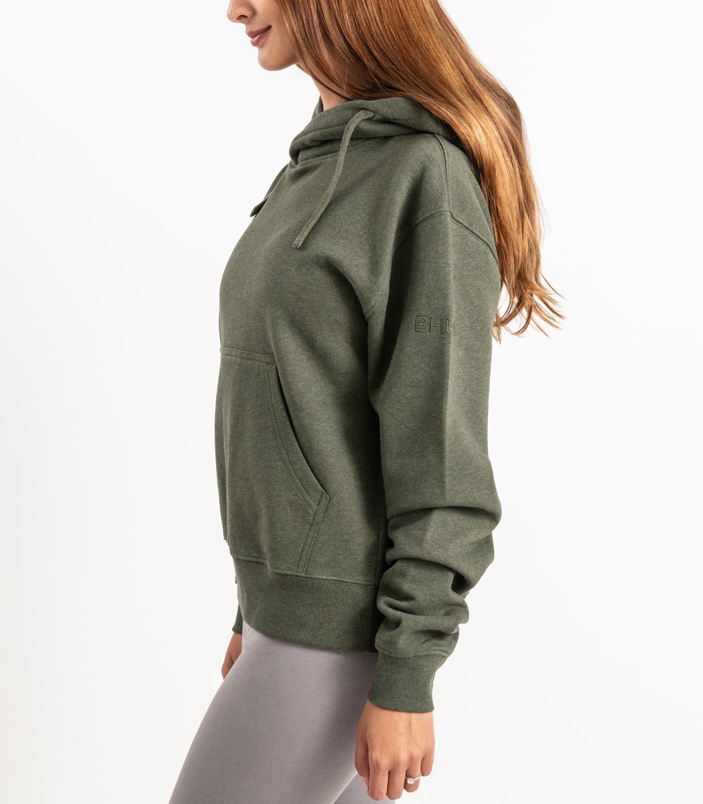 Bhumi Organic Cotton - Hoodie - Green Melange