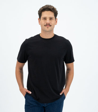 Bhumi Organic Cotton - Basic Tee (3 Pack) - Black