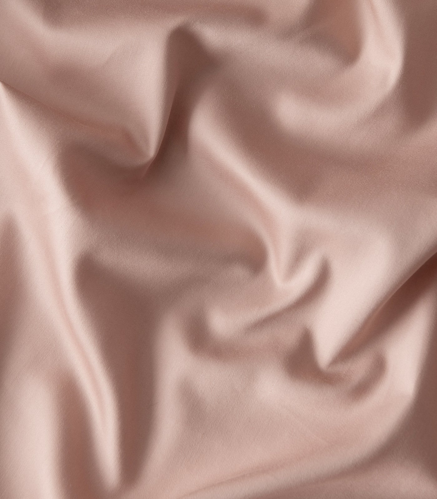 Bhumi Organic Cotton - Fitted - Sateen Sheet - Blush