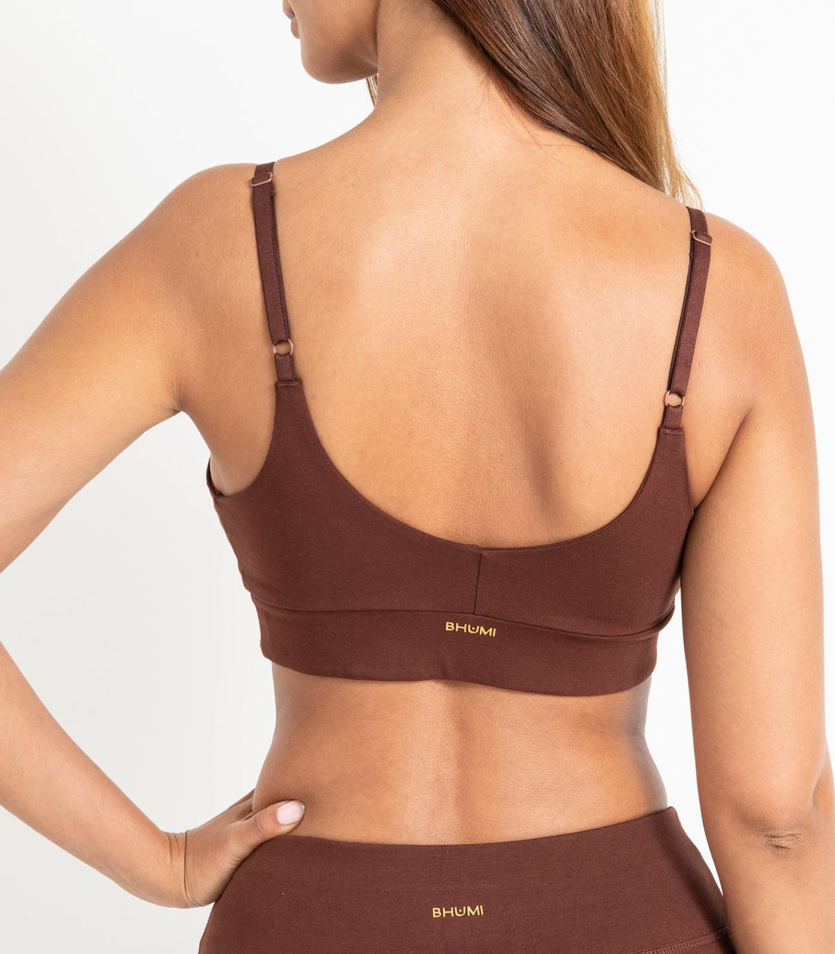 Bhumi Organic Cotton - Classic T-Shirt Bra - Espresso