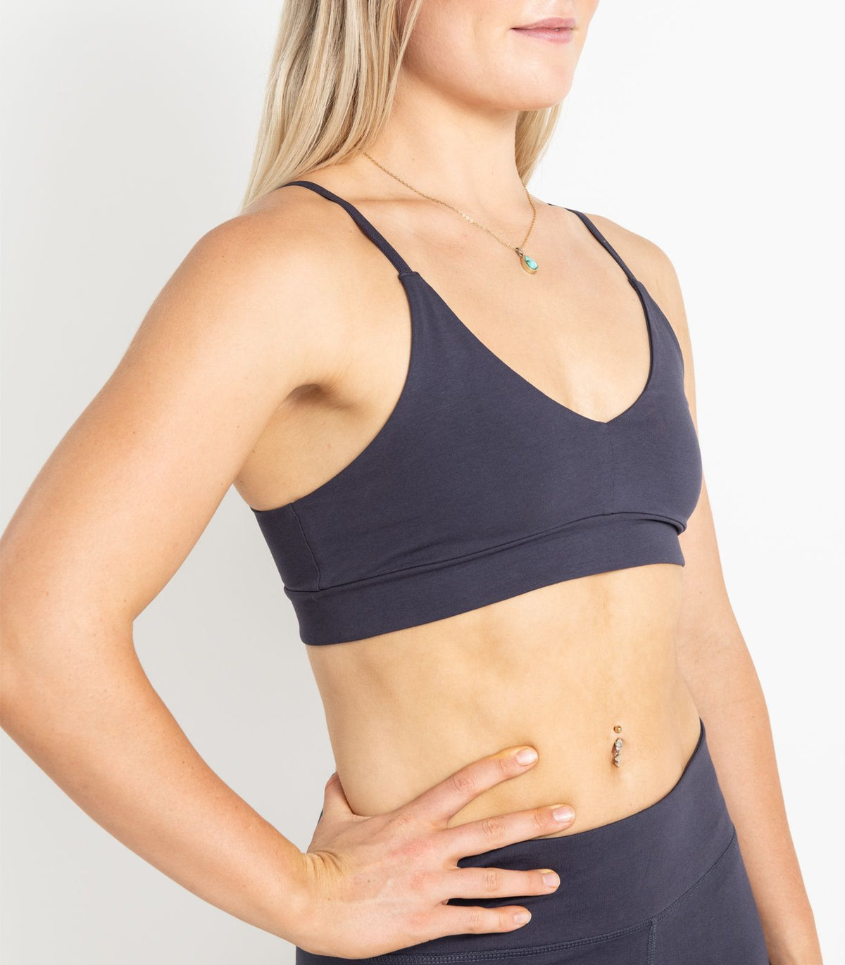 Bhumi Organic Cotton - Classic T-Shirt Bra - Graphite