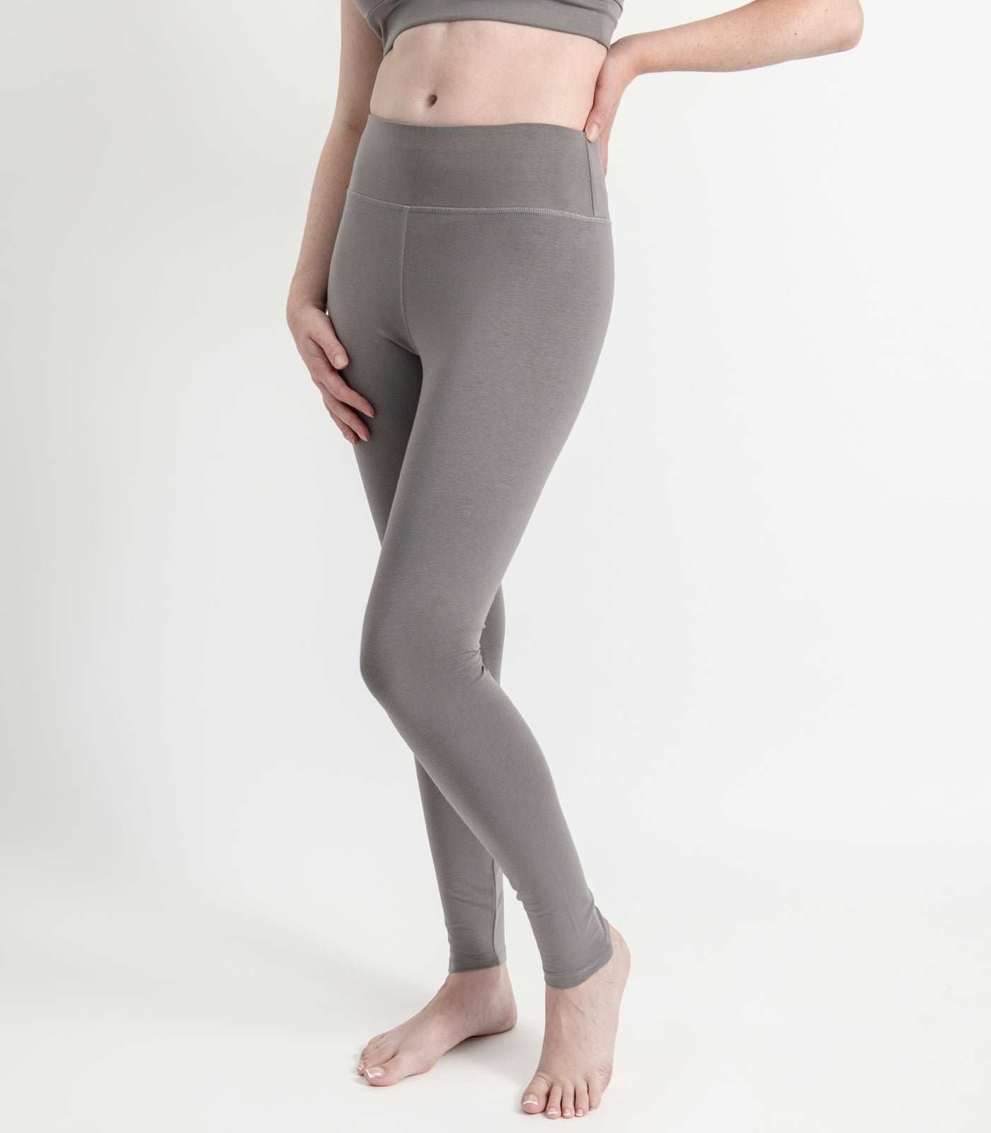 Bhumi Organic Cotton - New Leggings - Titanium