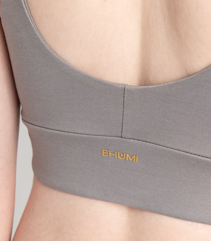 Bhumi Organic Cotton - Classic T-Shirt Bra - Titanium