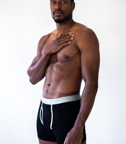 Bhumi Organic Cotton - The Original Trunks (2 Pack) - Black