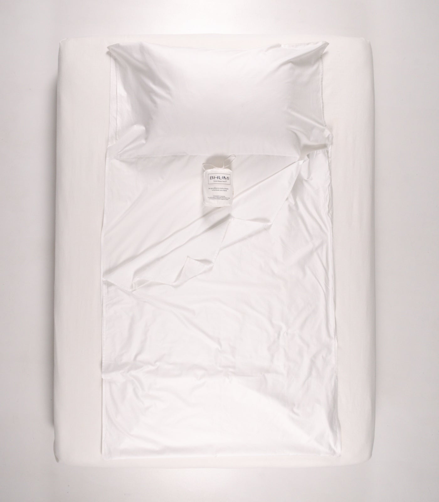 Bhumi Organic Cotton - Travel Sleep Sack - White